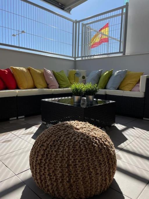 Apartamento Duna Beach Primera Linea De Playa Torrox Luaran gambar
