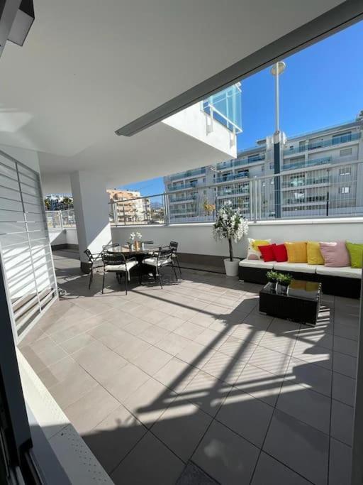Apartamento Duna Beach Primera Linea De Playa Torrox Luaran gambar
